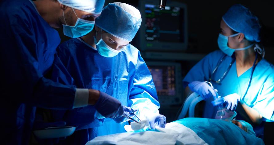 Ordinary busy day of surgeon